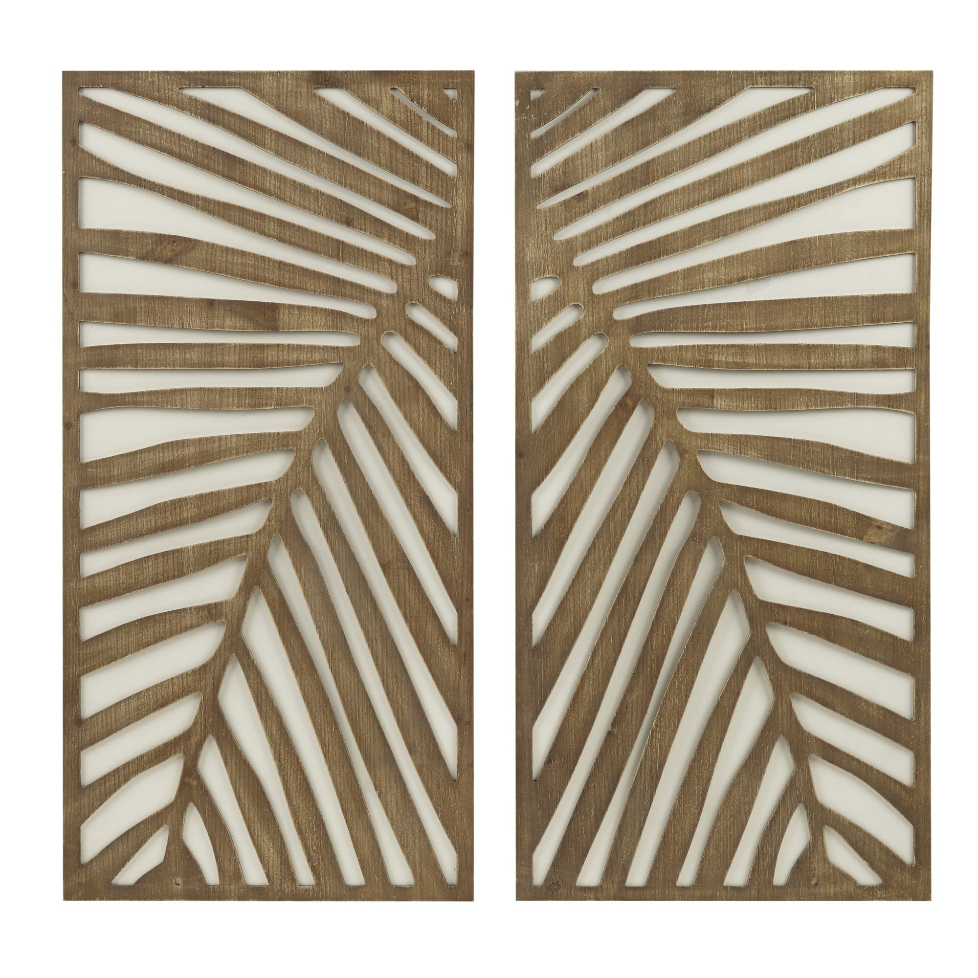 Madison Park Birch Palms Botanical Two-Tone Wall Décor for Living Room and Kitchen Dining
| Modern Bedroom Home Accent